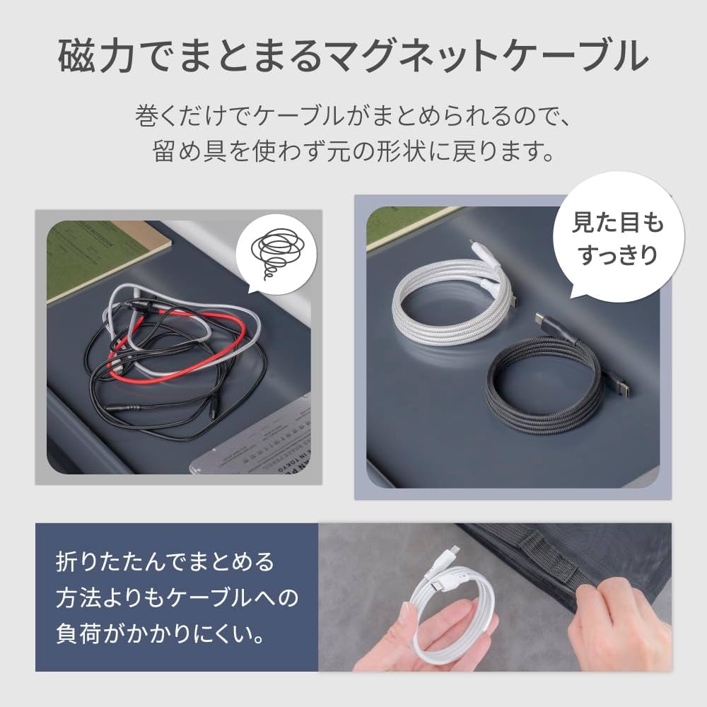 owlte出品　3点セット Amazon.co.jp: オウルテック Type-Cケーブル 1m マグネット